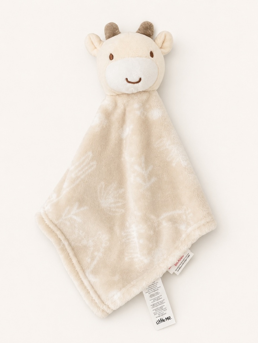 Little Me Giraffe Baby Security Blanket Lovey